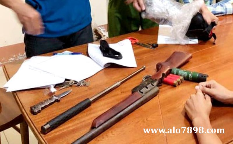 Khẩu súng do Nguyễn Văn Gấm sử dụng để thực hiện hành vi bắn người